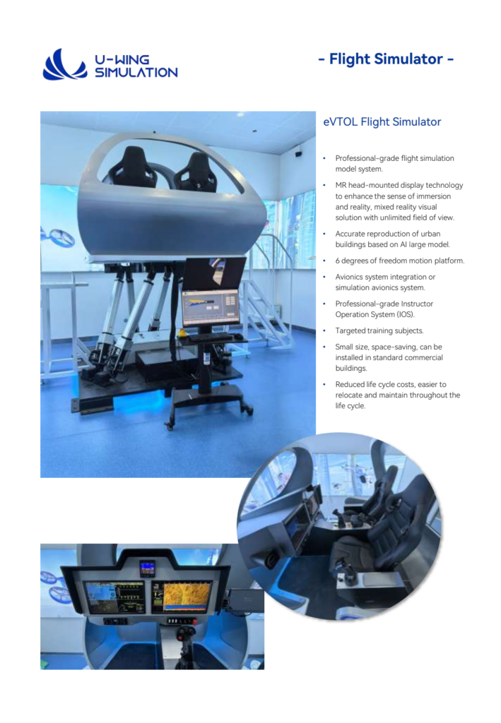 eVTOL Flight Simulator Resources